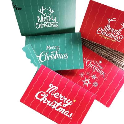 China Wholesale Handmade Custom USA Low Volume Birthday Merry Christmas New Year Greeting Card for sale