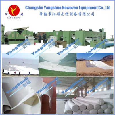 China Polyester Jute Geotextile Making Machine for sale