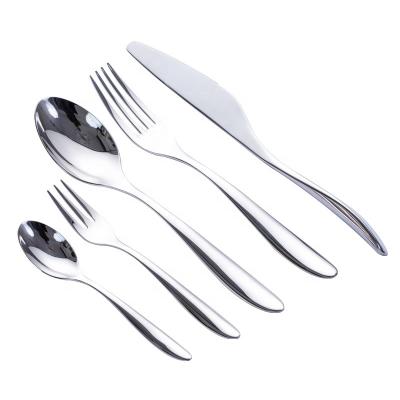 China 304 Fork Spoon 420 Knife Food Grade Stainless Steel Metal Disposable Cutlery Set Stainless Steel for sale