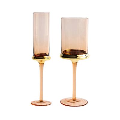 China Sustainable Unbreakable Stainless Steel Wine Cup, Stainless Steel Copper Wine Glasses, Copper Tumbler Tumbler for sale