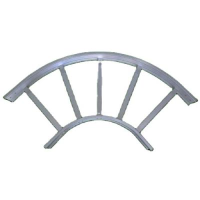 China Construction Taiwan Bestsellers Elbows Aluminium profiles Cable trays Aluminium trunking for sale