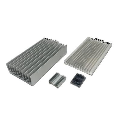 China best selling products 2022Anodized 6000 Series Customized China Taiwan Aluminum Square Mini Heat Sink aluminum extrusion profile Customer's Request for sale