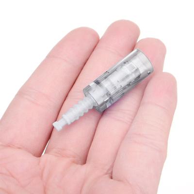 China 50Pcs/Screw Permanent Nano Nano Cartridge Microblading Tattoo Needle For Mesotherapy MTS for sale