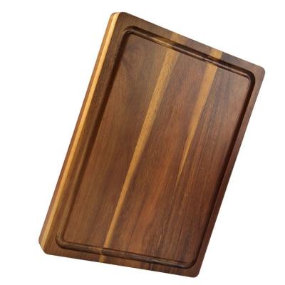 China Wholesale Kitchen Tools Premium Quality Stocked Wooden Cutting Board For Kitchen Cutting Foods for sale