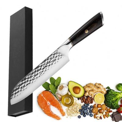 China Stocked 7inch Santoku stainless steel germany1.4116 high carbon Japanese high carbon hot sale in amanzon for sale