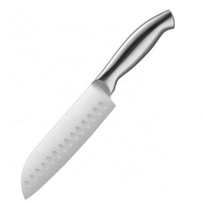 China Hot Stocked 7 Inch High Carbon Steel Santoku Knives From Amazon Selling Kitchen Knives 7cr17 In Germany for sale