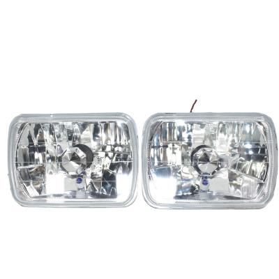 China Plastic Pairs Headlight  1982-2004 Clear Waterproof Front Signal Lamp Indicator Head Lights Car Light Assembly For Toyota Hiace for sale