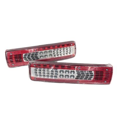 China Plastic Led Rear Lights Tail Lamps Fh Fm 2012 Euro 6 Rev. Alarm Nr. Plate For Volvo for sale