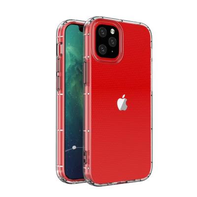 China Simple For iPhone 12 Case Cell Phone Transparent Shockproof Cover For iPhone 11 Pro X/Xs Xr Max Se Case for sale