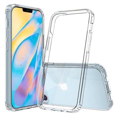 China Luxury Gorgeous Transparent Case Shock For iPhone 11 Pro Clear Crystal Cover For iPhone 12 Pro Four-Corner Anti-drop Case for sale