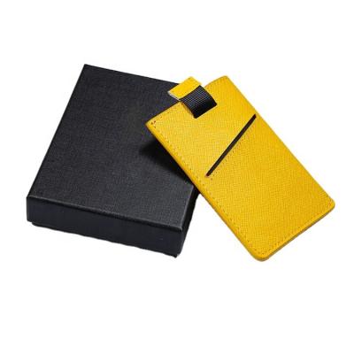 China 2020 Fashionable Men's Leather Wallet RFID Blocking Front Pocket Minimalist Slim Thin Wallet With PU Money Clip for sale