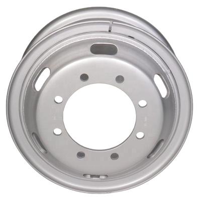 China 2021 year hot sales tubeless truck wheel rim 7.00-20 steel rims 20inch steel wheels with wholesale price for sale