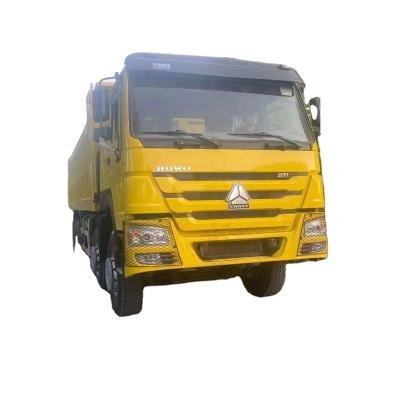 China Hot Sale Sinotruck Howo Dumper Used Tipper Truck Hohan 6x4 10Wheels 371hp Dump-Truck > 8L for sale