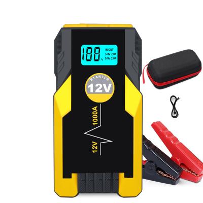 China Multifunctional Portable Car Jump Starter Truck 16800mAh Battery Car Battery Start Emergency Power Bank with Flashlight for sale