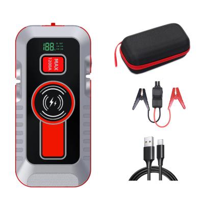 China Car Battery Jump Starter 16800mah 12v Car Power Bank Backup Battery Booster Jump Starter With Flashlight for sale