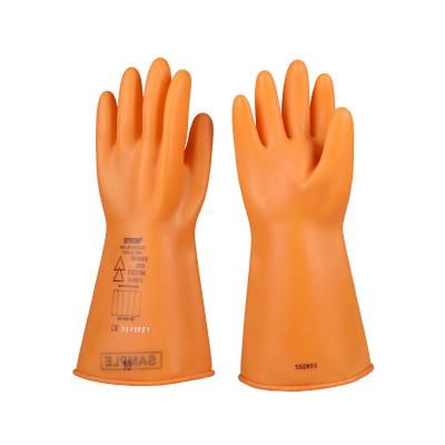 China Anti-cut Class 0 Electrical Insulated Gloves Guantes Dielectricos for sale