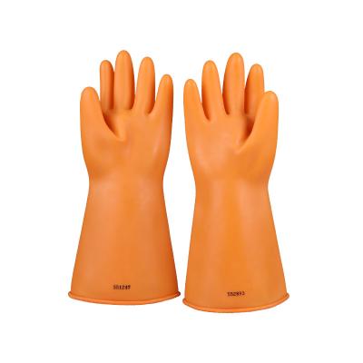 China Anti-Cut Safety Electric-Protection Rubber Insulated Gloves Guantes Dielectricos for sale