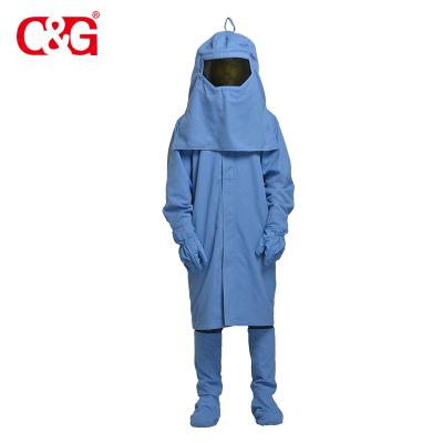 China Anti-Static Arc Protective Clothing Instant Electrical Safety 33 Calories for sale