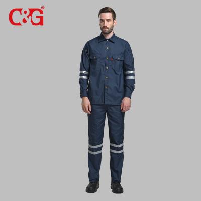 China Wholesale Anti-Static Safety Coverall 2 Piece Dupont Nomex Shirt And Pants Workwear for sale