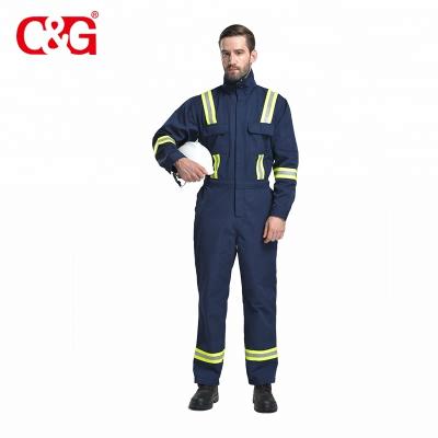 China Brand Nomex Coveralls 150g 200g Reflective Flame Retardant Clothing for sale