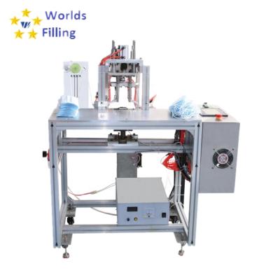 China Esay Operation Mask Semi-automatic Ultrasonic Earloop Welding Machine for sale