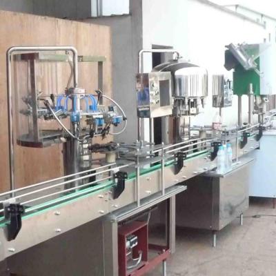 China Beverage Production 1000-2000BPH Small Water Bottling Machine for sale