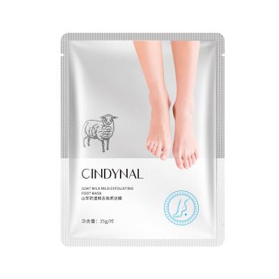 China Wholesale Foot Cruelty Moisture Supply Skin Care Goat Milk Foot Free Hydration Mask For Foot Care Spa for sale