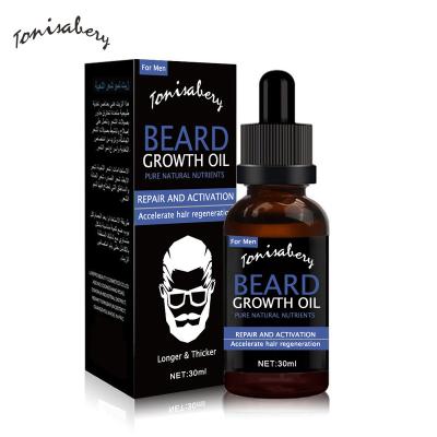 China Wholesale Natural Nourishing Soft Beard Growth Beard Growth Oil Beard Care OEM ODM Beard Growth Smoothing Oil for sale