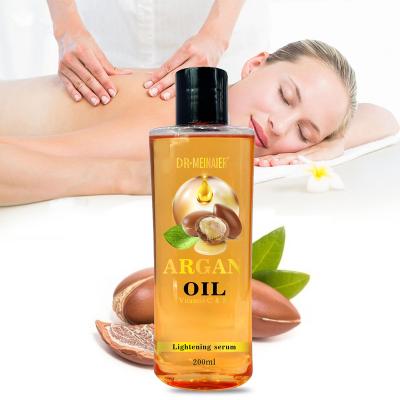 China Facial Skin Revitalizer OEM ODM Body Moisturizing Smoothing Skin Care Relief Massage Oil Vitamin C E Moroccan Argan Oil for sale