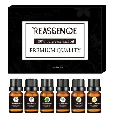 China Wholesale 100% Pure Natural Organic Skin Revitalizer Essential Oil 6*10ml Gift Set For Diffuser for sale