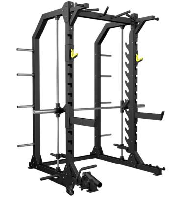 China Indoor Gym Strength Power Lifting Half Cabinet Squat Rack Fitness Power Rack Cross Weight Lifting for sale