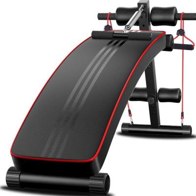 China Home Adjustable Foldable Sit Up Bench Abdominal Bench Weightlifting Drop Bench Adjustable Gym Exercises for sale