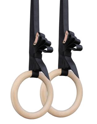 China Home\Gym\Sports Performance Factory Plates Accessaries Wood Fitness 28mm/32mm Birch Gymnastic Rings for sale