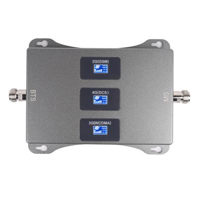 China Tri Band 850 900 2100 MHz Signal Antenna Receiver Amplifier Multifunctional Satellite Antenna Cellular Amplifier 165x105x20mm for sale