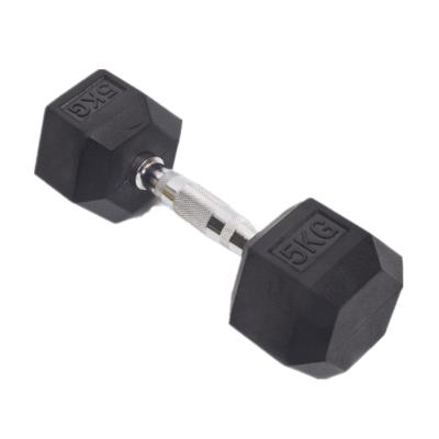 China Durable High Performance Core Fitness Dumbbell Adjustable Hex Dumbbell Baking Sets for sale