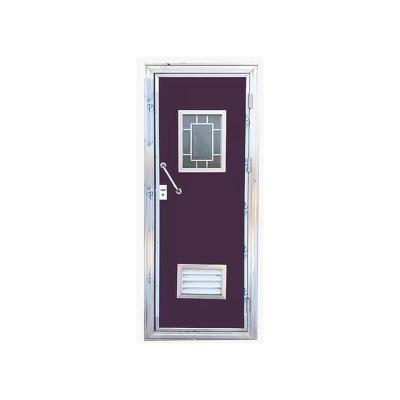 China Waterproof Wholesale Cheap Price Multiple Colors Exterior Bathroom Door Public Toilet Door With Vents for sale