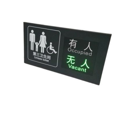 China Modern Washroom Toilet Signs Smart Bathroom Decor Simplicity Factory Price Factory Price Busy And Empty Sign for sale