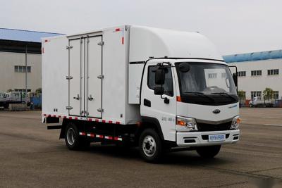 China EV-Elektro-Lkw 85kw 230KM mit Kühlschrank zu verkaufen