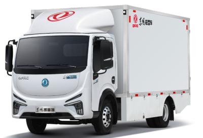 China 6000 kg GVW Elektrofrachtcontainer Lkw Dongfeng Elektrofahrzeug zu verkaufen