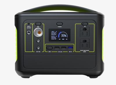 China 500 W Portable Lifepo4 Solar Lithium Ion Batterie Generator für das Campen im Freien zu verkaufen