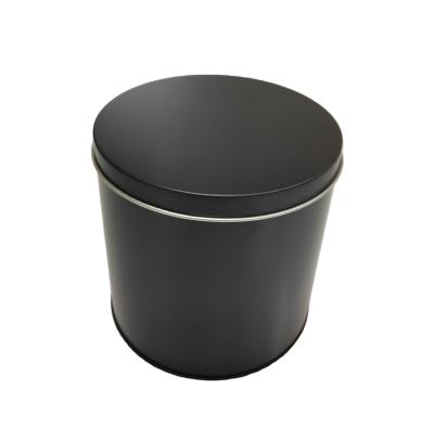 China 92*85mm Uitstekende Lege Ronde Tin Containers Tin Box Case Verpakking met Deksel Te koop