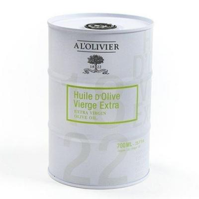 China 700-750ml kann leere Runde Tin Containers Olive Oil Tin mit Öffnung zu verkaufen