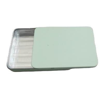 Chine Métal rectangulaire résistant de Tin Box Eco Friendly Disposable d'enfant glissant l'étain à vendre