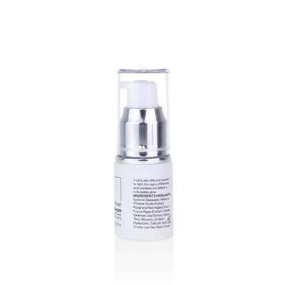 China Skin Care Cosmetic Lotion Packaging 1oz Pump Bottle 20ml 25ml 30ml Matte White Glass Bottle With Silver Cosmetic Pump for sale