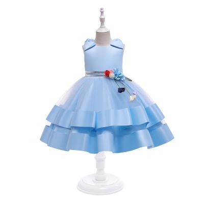 China MENGQIAI 2021 New High-end Children's Wear Breathable Princess Dress Little Girl Playing Dress Dress JMT05 for sale