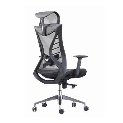 China Factory Direct Selling Full Mesh High End Ergonomic Multi Functional Adjustable Swivel High Back Chair Sillas de Oficina Factory Directly Sale for sale