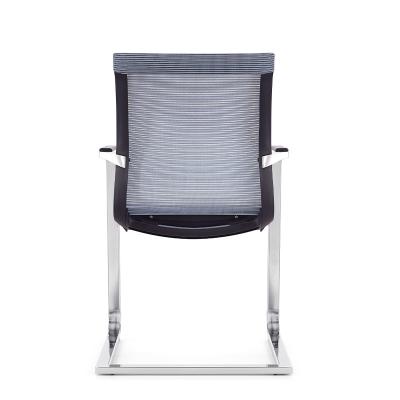 China Foshan Excellent Latest Mid Cooling Mesh Visitor Back Chair Full Chair Factory Made Design Office For Conference Room for sale