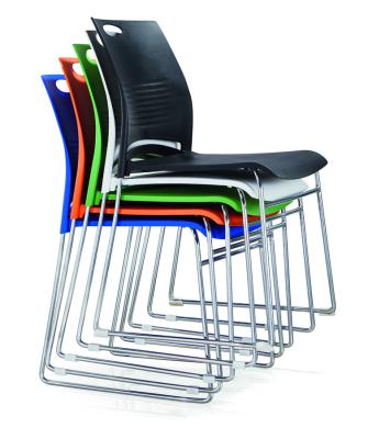 China Cooling Ready To Ship Hot Sale Office Forming Stackable Plastic Waiting Conference Chairs for sale