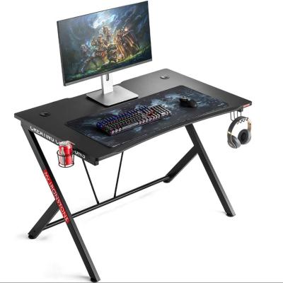 China Kilosit Professional Gaming Cooling Adjustable Gaming Desk Z Shape Racing Table for sale