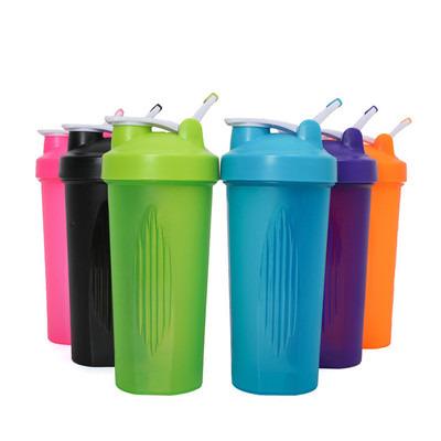 China 2020 Viable Glitter Ice Blender Shaker Bottle With Logo, Gym Sports Flow Proof Black Bpa Free Fitness Shaker Bottle for sale